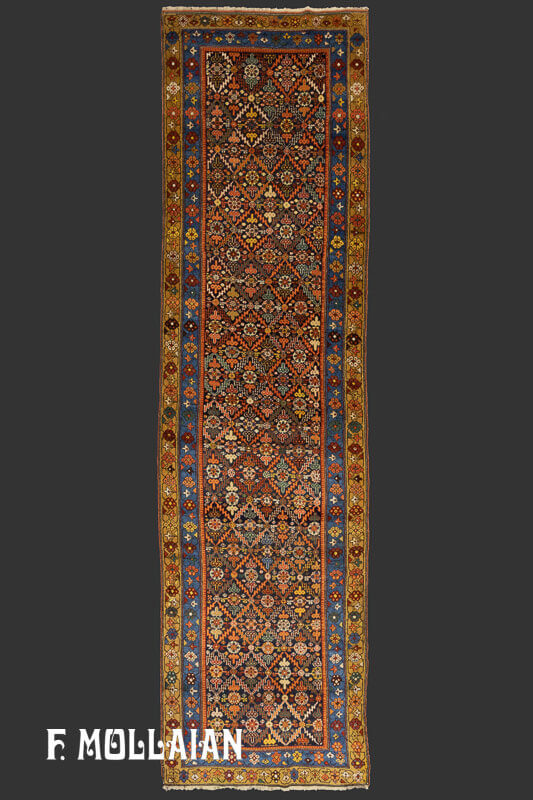 Antico Tappeto Caucasico Karabakh-(Qarabak) di grandi dimensioni n°:98770271